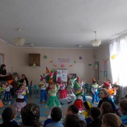 Пурим-шпиль в детском саду «Хабад»