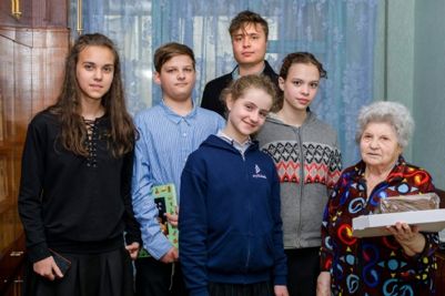 Мивцойм учеников УВО Хабад в преддверии Песаха