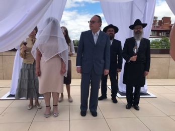 Хупа у херсонских учеников Колель Тора в Днепре