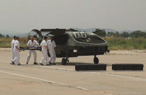 В Израиле испытали беспилотник-эвакуатор раненых
