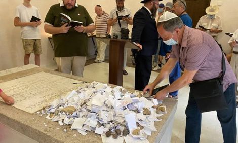 Йорцайт (годовщина) праведника рабби Гилеля из Парича