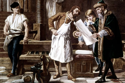 История с  Библией Гутенберга, чудесным образом помогшей еврейской семье 