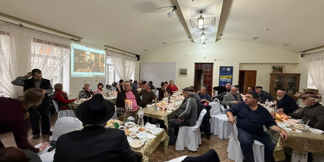 Світло Хануки в Херсоні