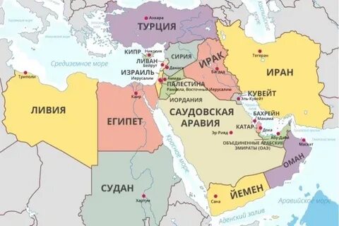 Ближний Восток в огне