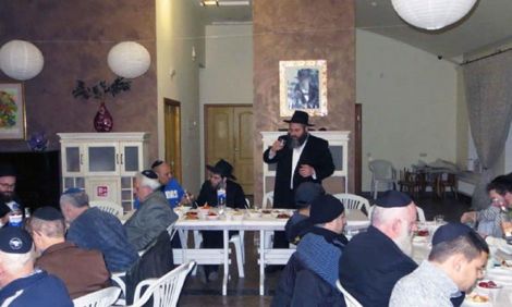 Фарбренген в честь нового года хасидизма