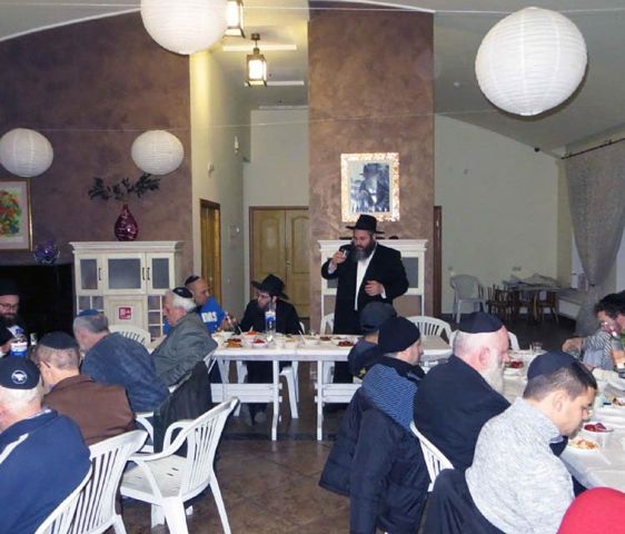 Фарбренген в честь нового года хасидизма