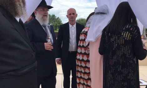 Хупа у херсонских учеников Колель Тора в Днепре