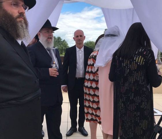 Хупа у херсонских учеников Колель Тора в Днепре